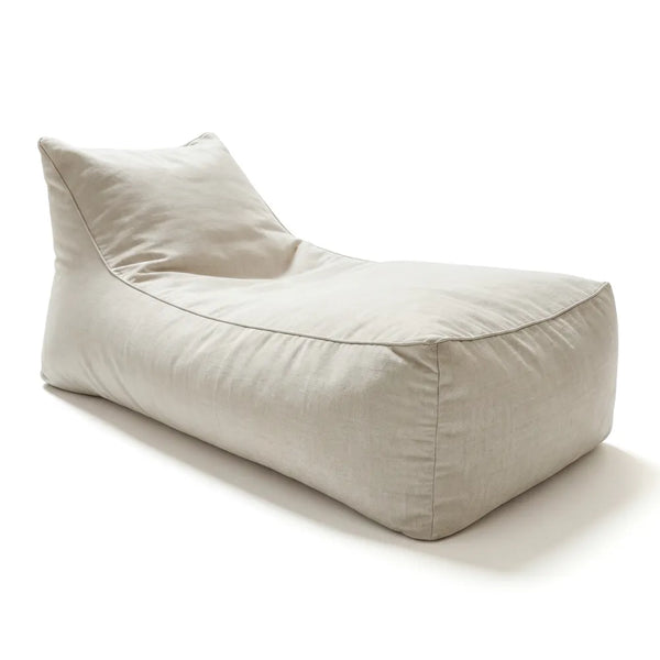 Puff cama exterior beige de diseño premium 
