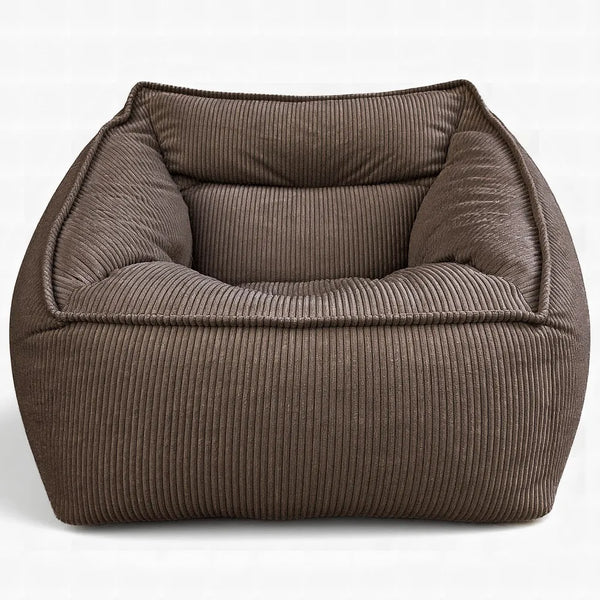 Puff Sillón de Pana XXL para Salón | Aiire Co.