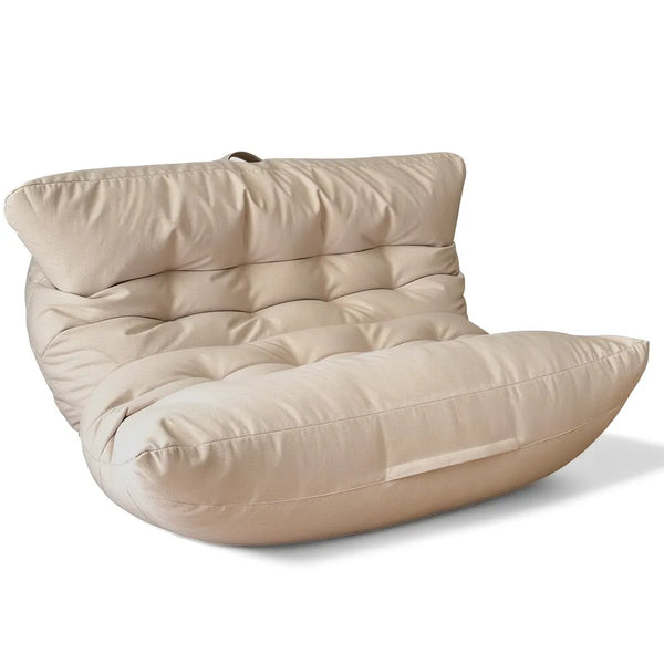 Sofa Puff de Salon XXL Moderno Beige