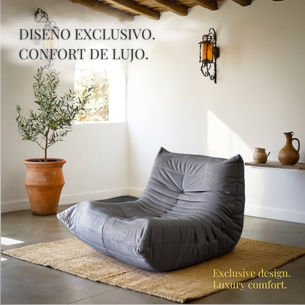 Soul - Terciopelo Premium Gris Claro
