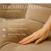 Soul - Terciopelo Premium Gris Claro