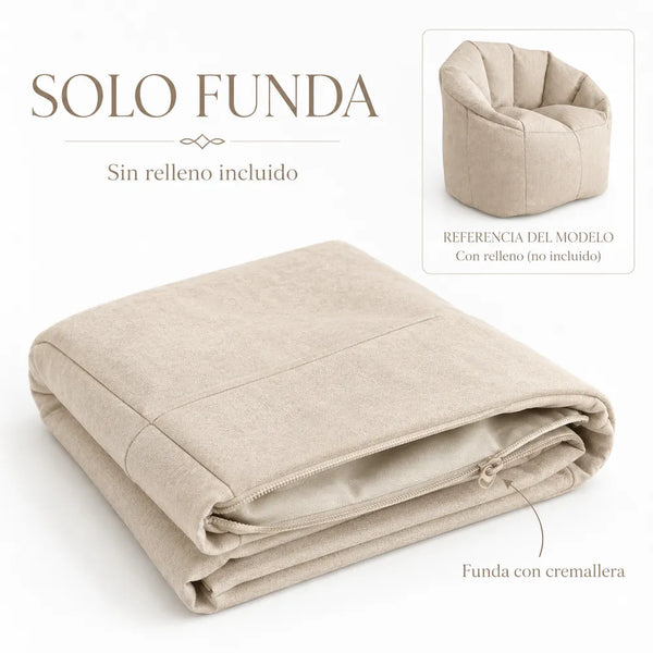 Puff Loto - Algodón Solo Funda - Aiire Co.